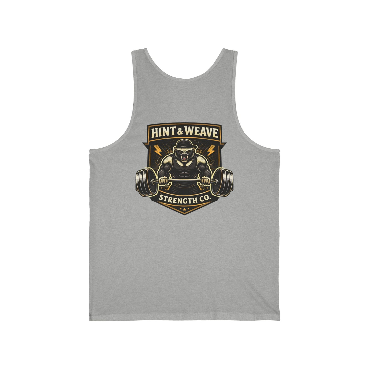 Strength Woven For Life Tank Top — Hint & Weave Strength Co. Gym Tank