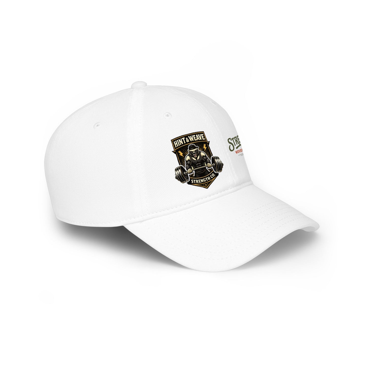 Strength Club Low Profile Baseball Cap – "Hunt & Weave" Tactical Logo