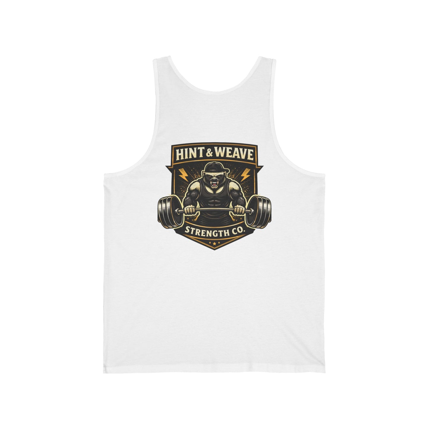 Strength Woven For Life Tank Top — Hint & Weave Strength Co. Gym Tank