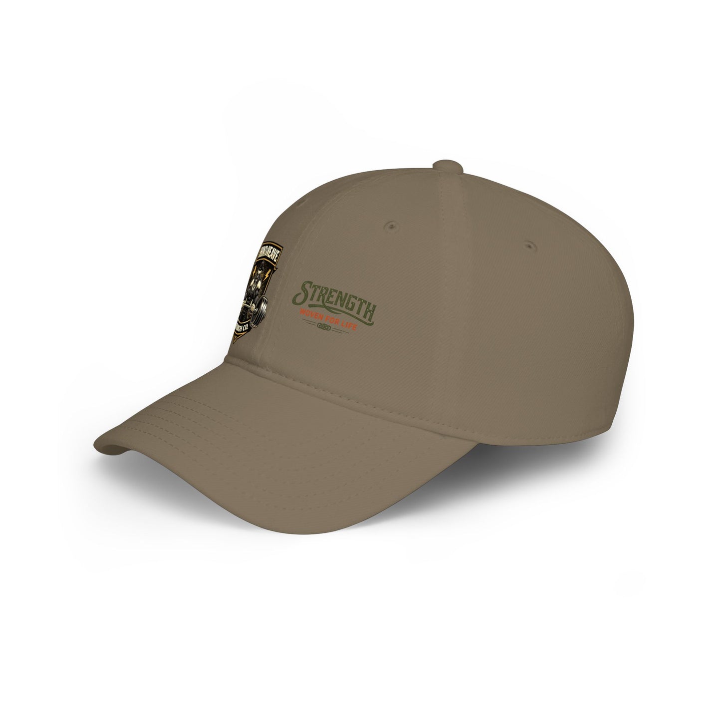 Strength Club Low Profile Baseball Cap – "Hunt & Weave" Tactical Logo