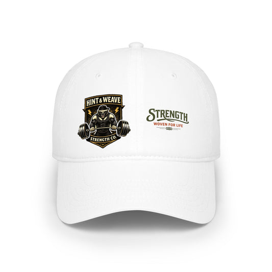 Strength Club Low Profile Baseball Cap – "Hunt & Weave" Tactical Logo